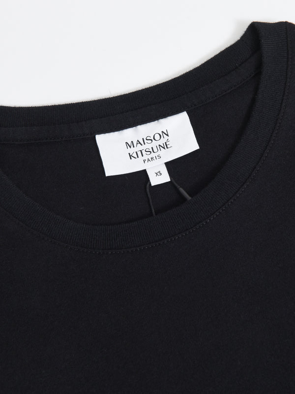 BABY FOX PATCH REGULAR TEE-SHIRT_BLACK P199